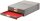 DURABLE Schubladenbox VARICOLOR®  dunkelgrau mit bunten Farblinien 760327, DIN A4 mit 3 Schubladen, 1 St.