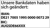 trodat Textstempel, individualisierbar 5208...