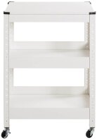 HAKU Möbel Servierwagen weiß 50,0 x 32,0 x 75,0 cm