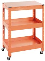 HAKU Möbel Servierwagen orange 50,0 x 32,0 x 75,0 cm