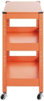 HAKU Möbel Servierwagen orange 50,0 x 32,0 x 75,0 cm