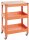 HAKU Möbel Servierwagen orange 50,0 x 32,0 x 75,0 cm