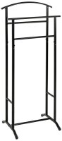 HAKU Möbel Herrendiener 55503 schwarz Metall 48,0 x 107,0 cm, 1 St.