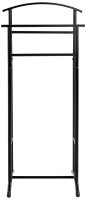 HAKU Möbel Herrendiener 55503 schwarz Metall 48,0 x 107,0 cm, 1 St.