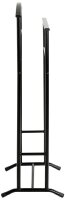 HAKU Möbel Herrendiener 55503 schwarz Metall 48,0 x 107,0 cm, 1 St.