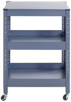HAKU Möbel Servierwagen blau 50,0 x 32,0 x 75,0 cm