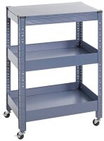 HAKU Möbel Servierwagen blau 50,0 x 32,0 x 75,0 cm