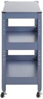 HAKU Möbel Servierwagen blau 50,0 x 32,0 x 75,0 cm