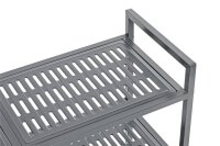HAKU Möbel Schuhregal anthrazit 73,0 x 25,0 x 90,0 cm, 1 St.