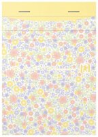 OXFORD Notizblock GO Floral DIN A6 liniert, 1 St.