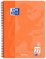 OXFORD Collegeblock TOUCH Lineatur 27 liniert mit beidseitigem Rand DIN A4 mit Rand, 1 Block