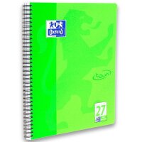 OXFORD Collegeblock TOUCH Lineatur 27 liniert mit beidseitigem Rand DIN A4 mit Rand, 1 Block