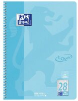 OXFORD Collegeblock TOUCH kariert mit Rand DIN A4 mit Rand, 1 Block