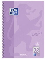 OXFORD Collegeblock TOUCH kariert mit Rand DIN A4 mit Rand, 1 Block
