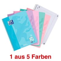 OXFORD Collegeblock TOUCH liniert mit Rand DIN A4 mit...