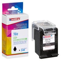 edding EDD-702 schwarz Druckerpatrone kompatibel zu HP...