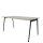 Quadrifoglio X3 Schreibtisch beton rechteckig, 4-Fuß-Gestell grau 160,0 x 80,0 cm