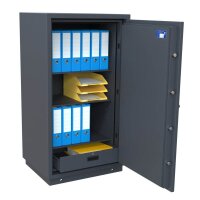 Filex Tresor 120-EL mit Feuerschutz grau 71,0 x 58,1 x 125,0 cm