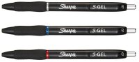 Sharpie S-GEL Gelschreiber schwarz, Schreibfarbe: farbsortiert, 3 St.