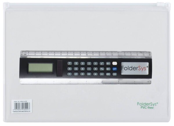 FolderSys Gleitverschlussbeutel DIN B5 transparent 0,3 mm, 10 St.