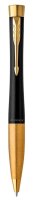 PARKER Kugelschreiber schwarz/gold, Schreibfarbe: blau, 1...
