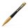 PARKER Kugelschreiber schwarz/gold, Schreibfarbe: blau, 1 St.