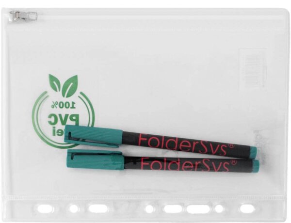 FolderSys Gleitverschlussbeutel DIN A5 transparent 0,3 mm, 10 St.