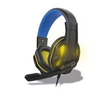 Steelplay HP-47 Gaming-Headset schwarz, blau