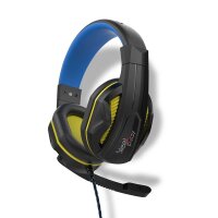 Steelplay HP-47 Gaming-Headset schwarz, blau