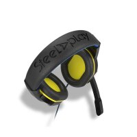 Steelplay HP-47 Gaming-Headset schwarz, blau