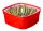 sistema® Mikrowellen-Dampfgarer rot 2,4 l, 1 St.