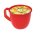 sistema® Mikrowellen-Suppentasse rot 565,0 ml, 1 St.