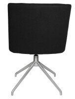 Topstar Besuchersessel SFH 1.0 schwarz edelstahl, Optik matt Stoff 58,0 x 66,0 x 87,0 - 90,0 cm, 1 St.