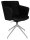 Topstar Besuchersessel SFH 1.0 schwarz edelstahl, Optik matt Stoff 58,0 x 66,0 x 87,0 - 90,0 cm, 1 St.