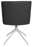 Topstar Besuchersessel SFH 1.0 anthrazit edelstahl, Optik matt Stoff 58,0 x 66,0 x 87,0 - 90,0 cm, 1 St.