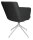 Topstar Besuchersessel SFH 1.0 anthrazit edelstahl, Optik matt Stoff 58,0 x 66,0 x 87,0 - 90,0 cm, 1 St.