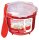 sistema® Mikrowellen-Reiskocher Reiskocher rot, transparent 2,6 l, 1 St.  ( SI1110 )