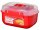 sistema® Mikrowellendose rot 525,0 ml, 1 St.