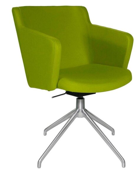 Topstar Besuchersessel SFH 1.0 grün edelstahl, Optik matt Stoff 58,0 x 66,0 x 87,0 - 90,0 cm, 1 St.