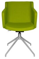 Topstar Besuchersessel SFH 1.0 grün edelstahl, Optik matt Stoff 58,0 x 66,0 x 87,0 - 90,0 cm, 1 St.
