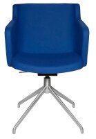 Topstar Besuchersessel SFH 1.0 royalblau edelstahl, Optik matt Stoff 58,0 x 66,0 x 87,0 - 90,0 cm, 1 St.