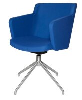 Topstar Besuchersessel SFH 1.0 royalblau edelstahl, Optik matt Stoff 58,0 x 66,0 x 87,0 - 90,0 cm, 1 St.