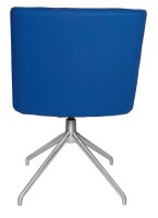 Topstar Besuchersessel SFH 1.0 royalblau edelstahl, Optik matt Stoff 58,0 x 66,0 x 87,0 - 90,0 cm, 1 St.