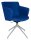 Topstar Besuchersessel SFH 1.0 royalblau edelstahl, Optik matt Stoff 58,0 x 66,0 x 87,0 - 90,0 cm, 1 St.