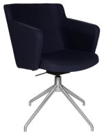 Topstar Besuchersessel SFH 1.0 dunkelblau edelstahl,...