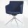 Topstar Besuchersessel SFH 1.0 dunkelblau edelstahl, Optik matt Stoff 58,0 x 66,0 x 87,0 - 90,0 cm, 1 St.