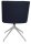 Topstar Besuchersessel SFH 1.0 dunkelblau edelstahl, Optik matt Stoff 58,0 x 66,0 x 87,0 - 90,0 cm, 1 St.
