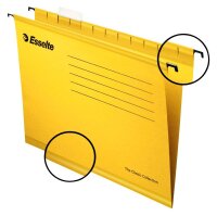 Esselte Hängemappen Pendaflex Collection gelb, 25 St.