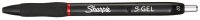 Sharpie S-GEL Gelschreiber schwarz, Schreibfarbe: rot, 1 St.