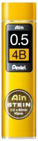 Pentel Ain Stein C275 Feinminen-Bleistiftminen schwarz 4B...